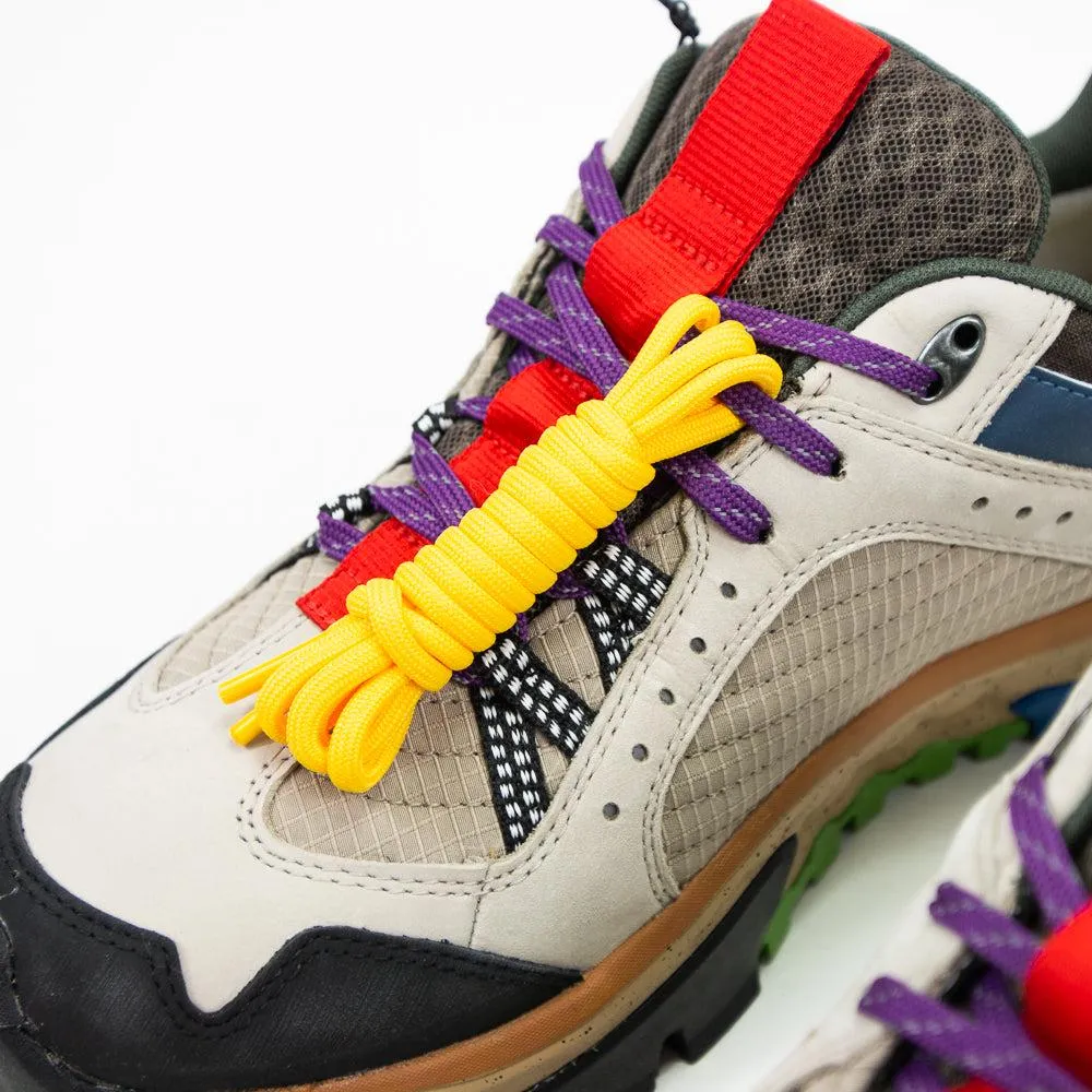 Timberland Solar Ridge Light Taupe White Red Purple Yellow Black Suede Sneaker