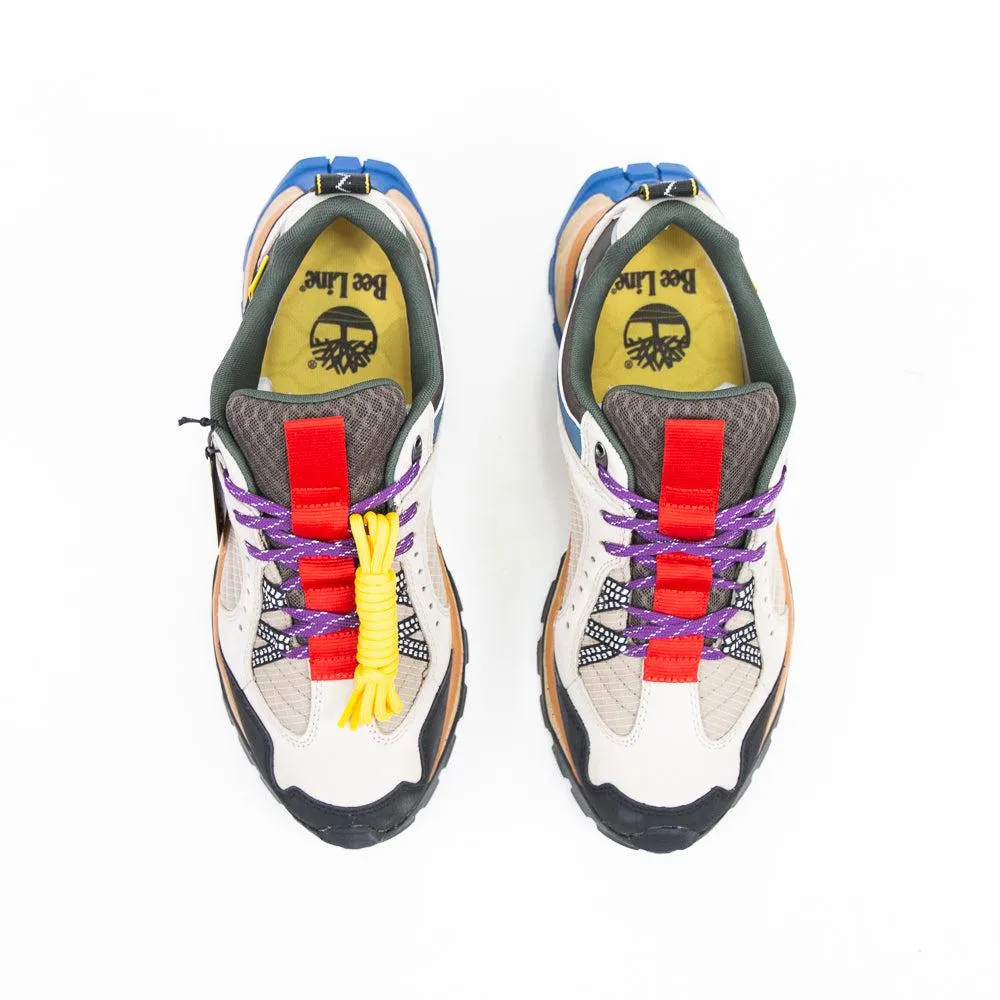 Timberland Solar Ridge Light Taupe White Red Purple Yellow Black Suede Sneaker