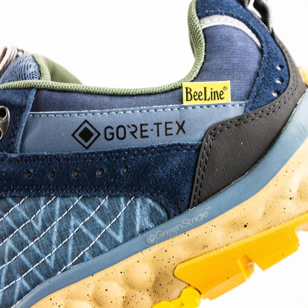 Timberland Solar Ridge WP LF Hiker Navy Blue Yellow Red Orange Suede Sneaker