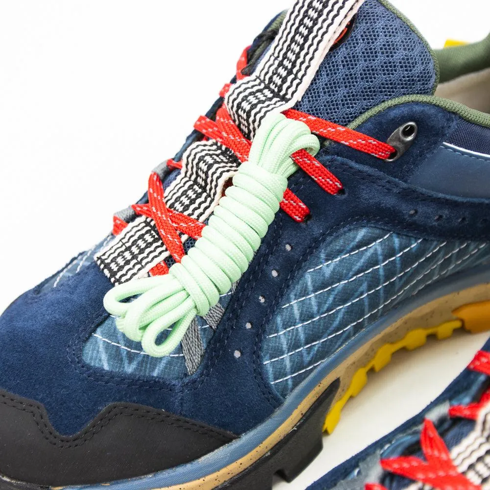 Timberland Solar Ridge WP LF Hiker Navy Blue Yellow Red Orange Suede Sneaker