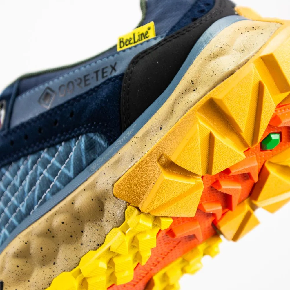 Timberland Solar Ridge WP LF Hiker Navy Blue Yellow Red Orange Suede Sneaker