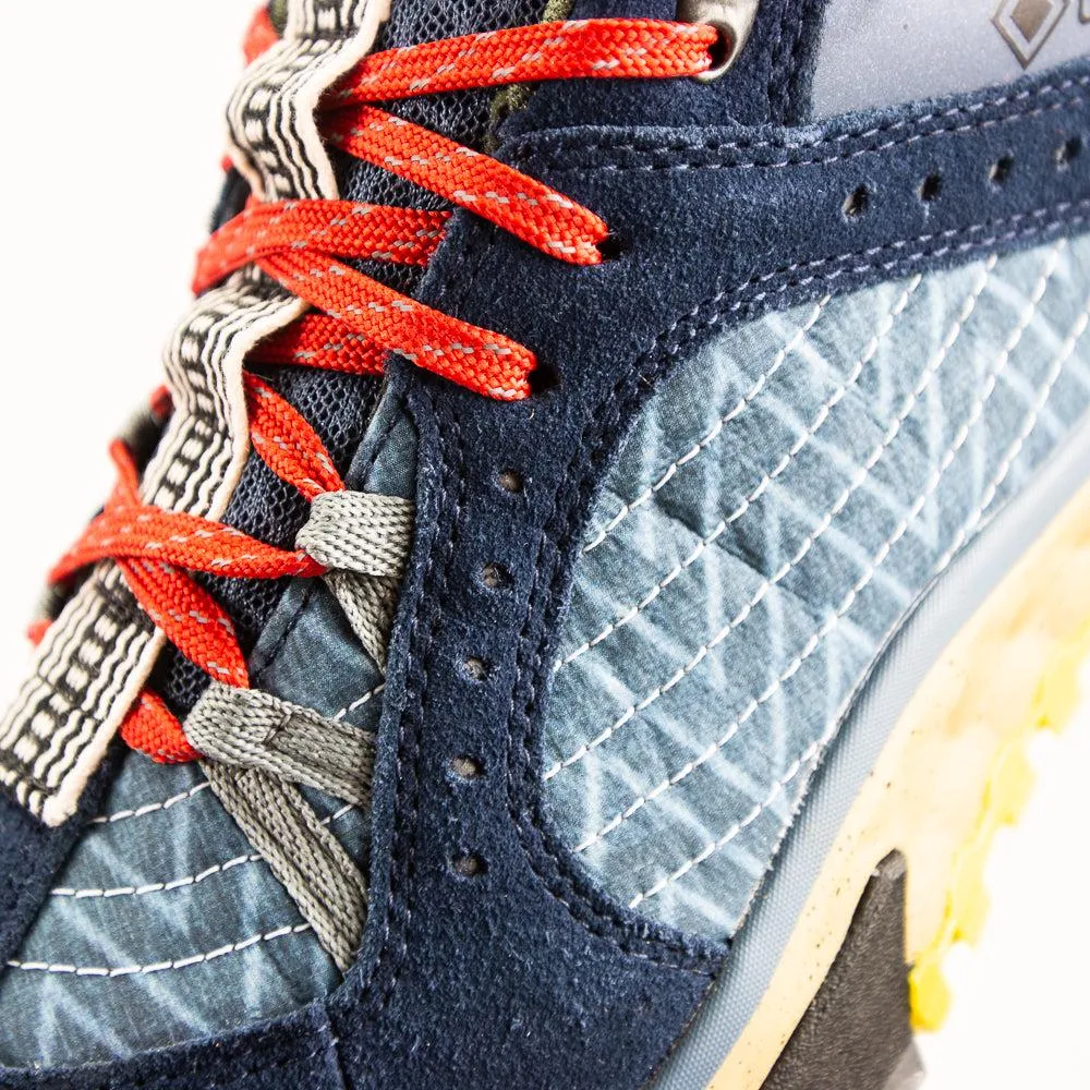 Timberland Solar Ridge WP LF Hiker Navy Blue Yellow Red Orange Suede Sneaker