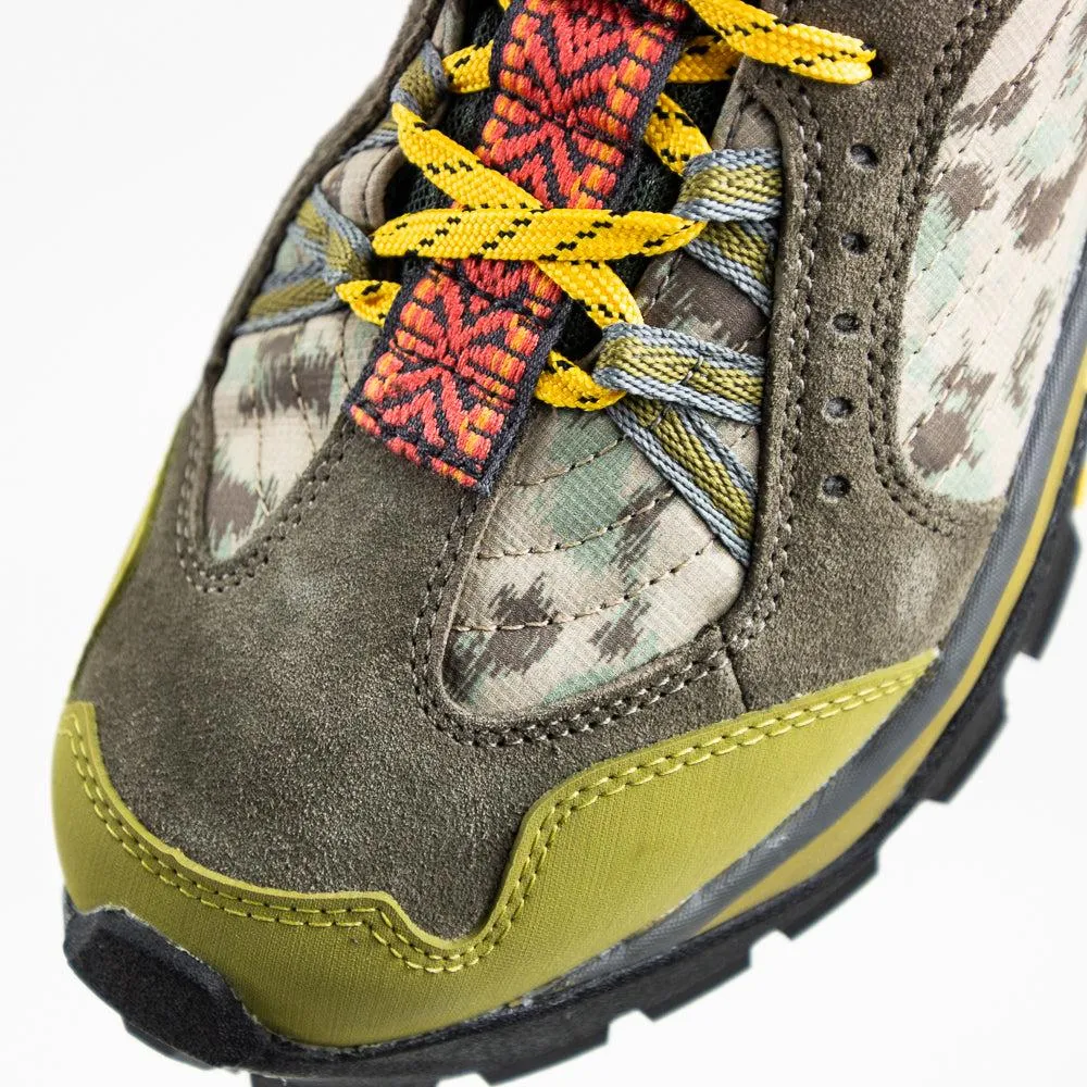 Timberland Solar Ridge WP LF Hiker Olive Green Yellow Blue Orange Suede Sneaker