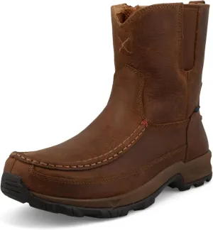 Twisted X Men's 8" Pull On Hiker Boot, Moc Toe