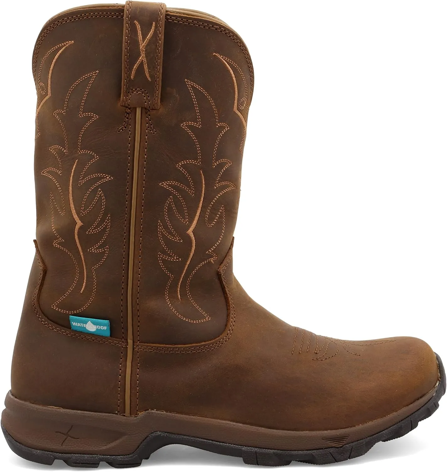 Twisted X Women's 10" Waterproof Pull-on Hiker Boot Mid Calf