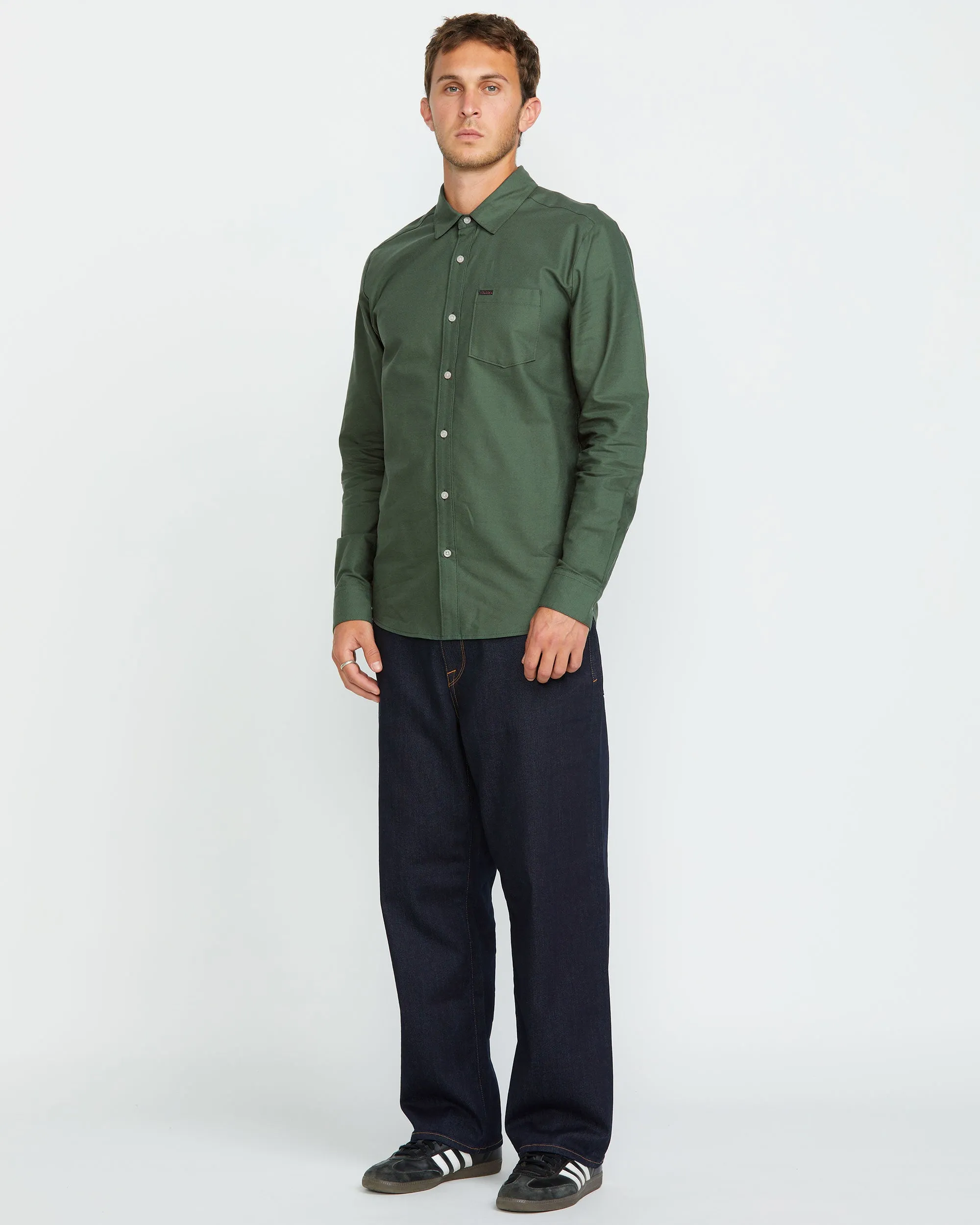 Veeco Oxford Long Sleeve Shirt - Alpine