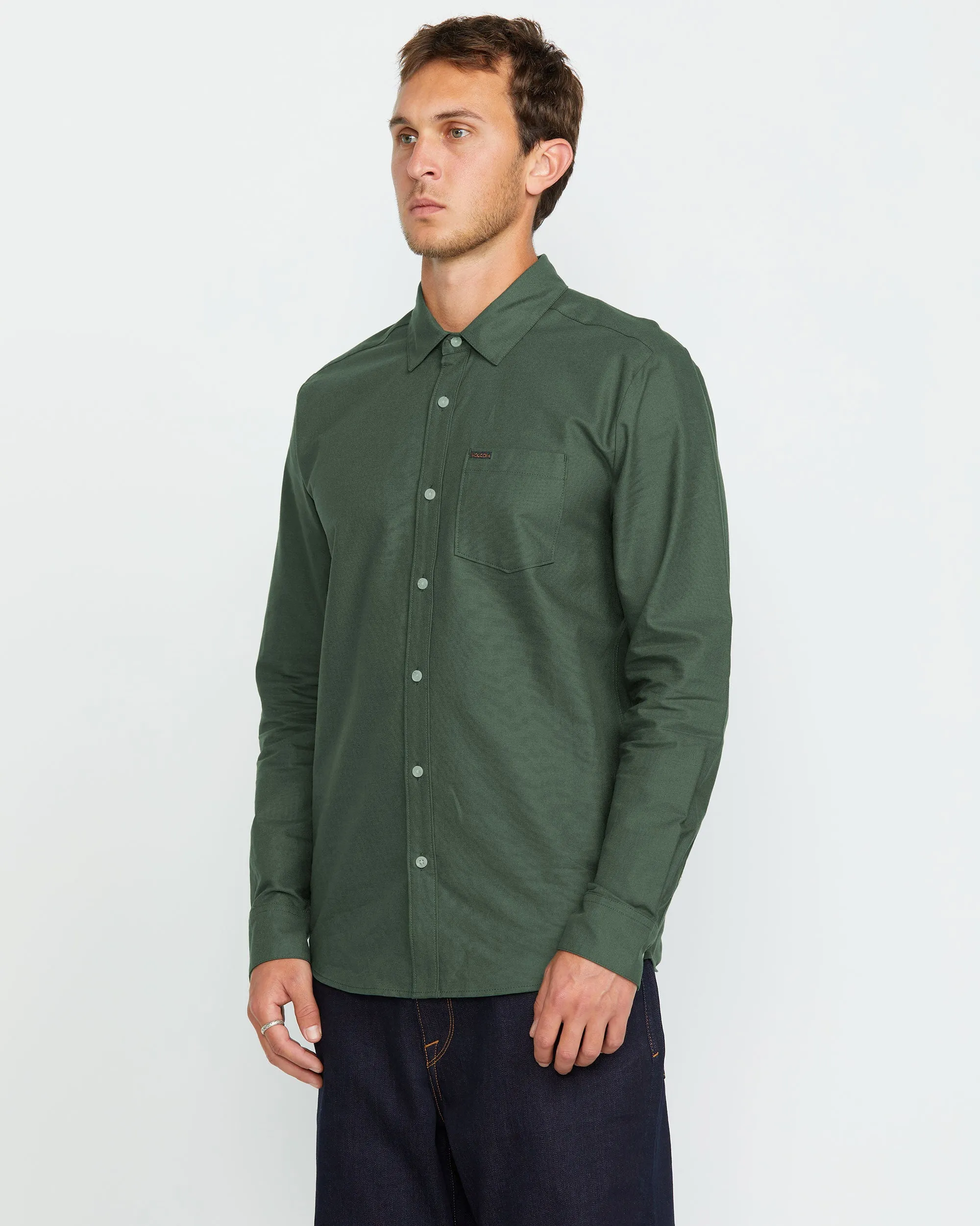 Veeco Oxford Long Sleeve Shirt - Alpine