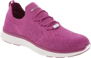 Vevo Active Women's Steffi Rhinestone Embellished Slip-On Sneaker
