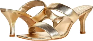 Vince Camuto Women's Aslee Square Toe Dress Sandal Heeled