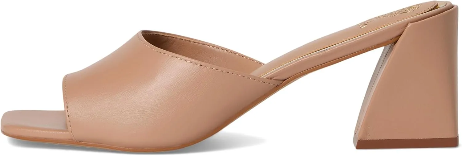 Vince Camuto Women's Sacha Block Heel Mule Sandal Heeled