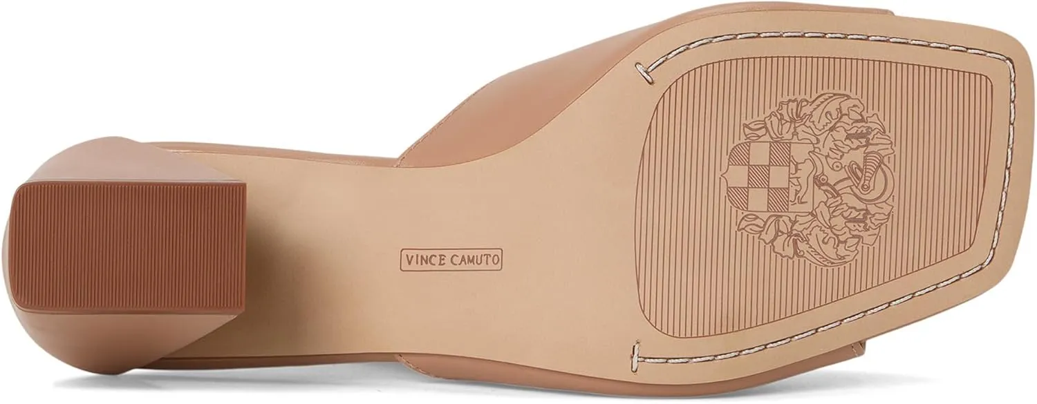Vince Camuto Women's Sacha Block Heel Mule Sandal Heeled