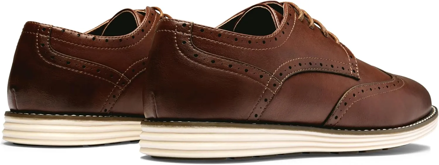Vostey Men's Casual Dress Shoes Oxford Shoes Business Dress Dress Shoes for Men