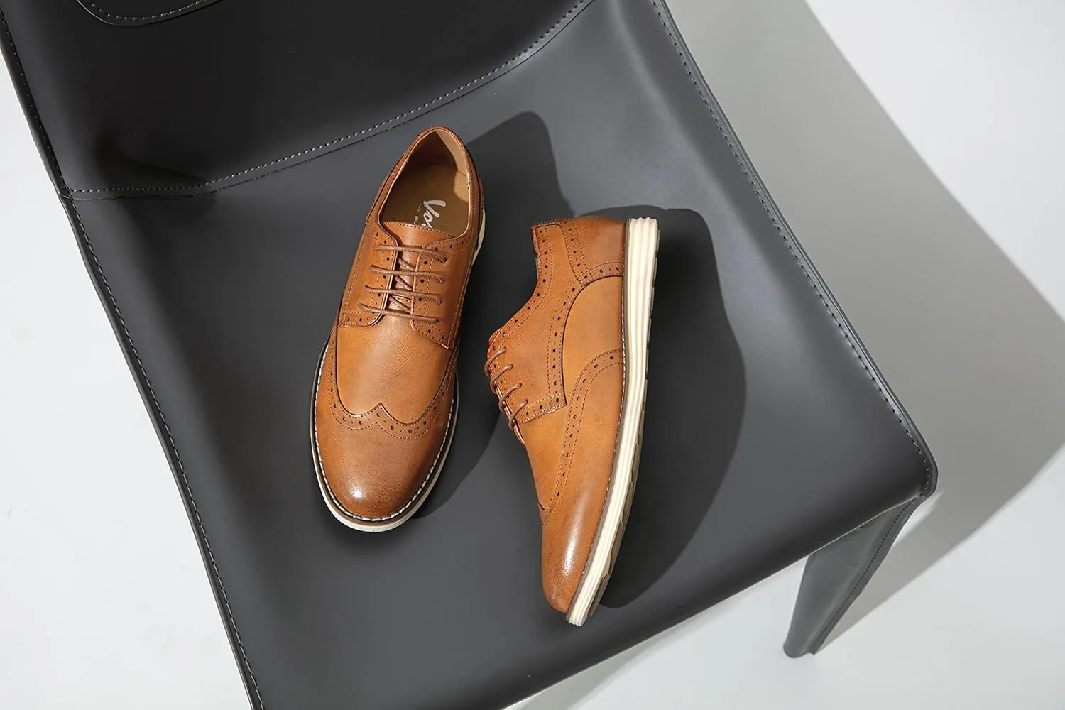 Vostey Men's Casual Dress Shoes Oxford Shoes Business Dress Dress Shoes for Men