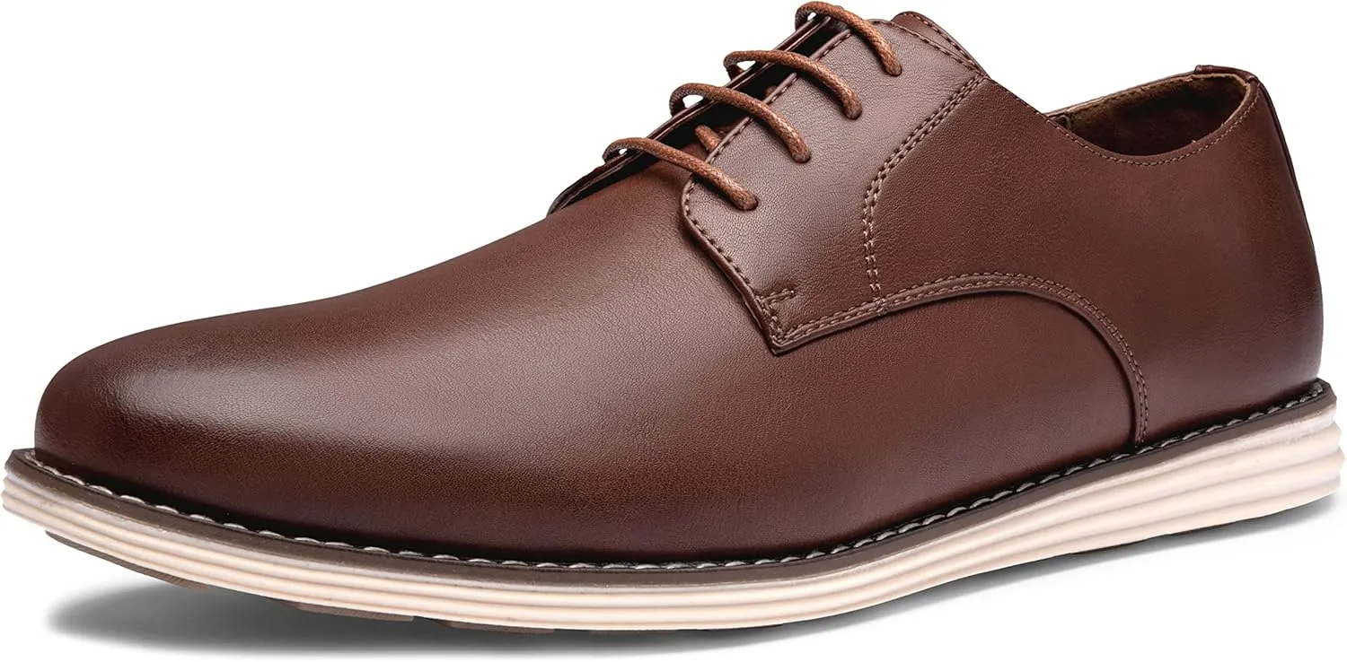 Vostey Men's Casual Dress Shoes Oxford Shoes Business Dress Dress Shoes for Men