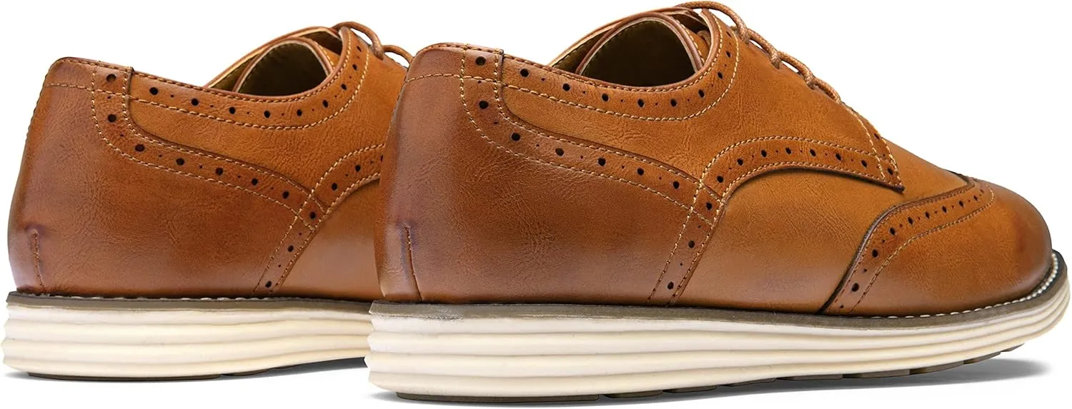 Vostey Men's Casual Dress Shoes Oxford Shoes Business Dress Dress Shoes for Men