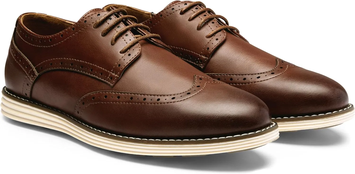 Vostey Men's Casual Dress Shoes Oxford Shoes Business Dress Dress Shoes for Men