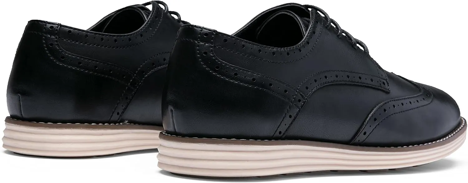 Vostey Men's Casual Dress Shoes Oxford Shoes Business Dress Dress Shoes for Men