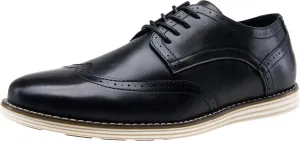 Vostey Men's Casual Dress Shoes Oxford Shoes Business Dress Dress Shoes for Men
