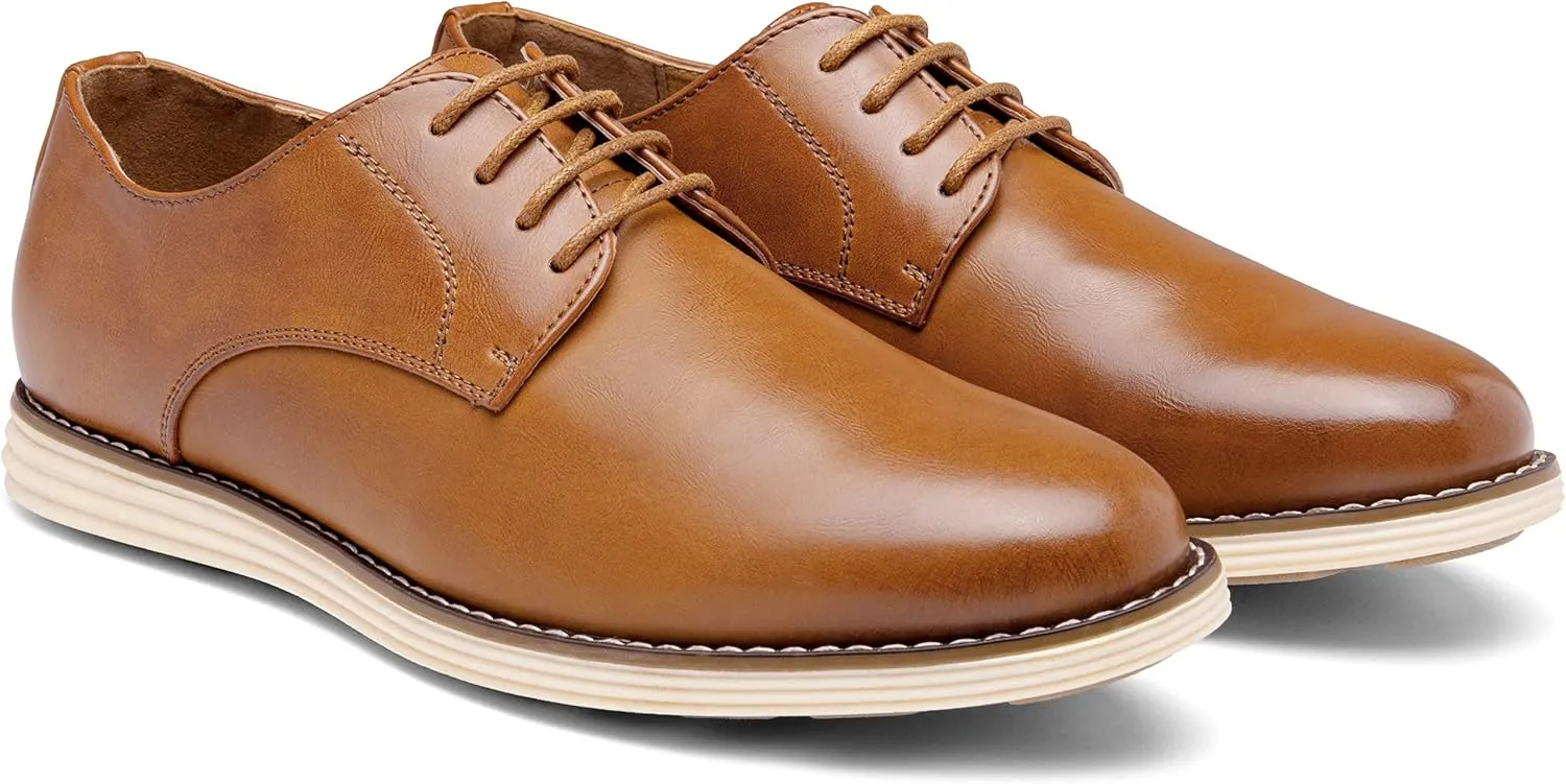 Vostey Men's Casual Dress Shoes Oxford Shoes Business Dress Dress Shoes for Men
