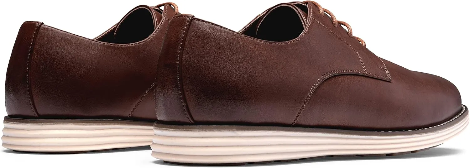 Vostey Men's Casual Dress Shoes Oxford Shoes Business Dress Dress Shoes for Men