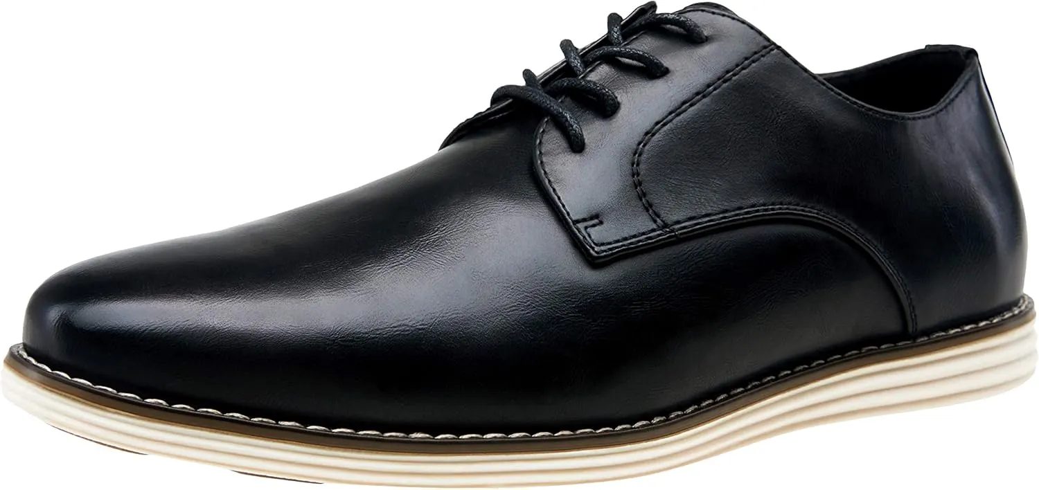 Vostey Men's Casual Dress Shoes Oxford Shoes Business Dress Dress Shoes for Men
