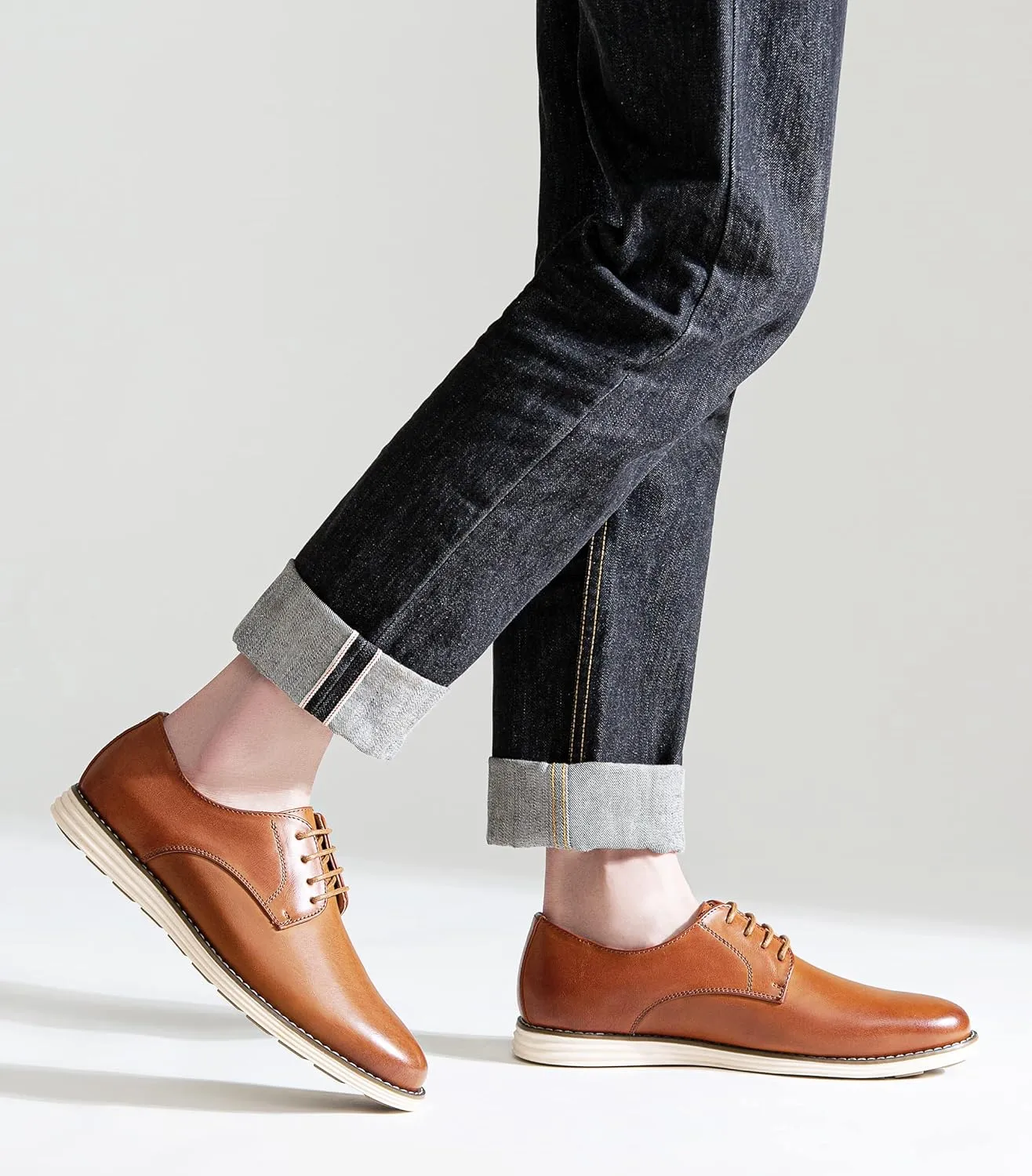 Vostey Men's Casual Dress Shoes Oxford Shoes Business Dress Dress Shoes for Men