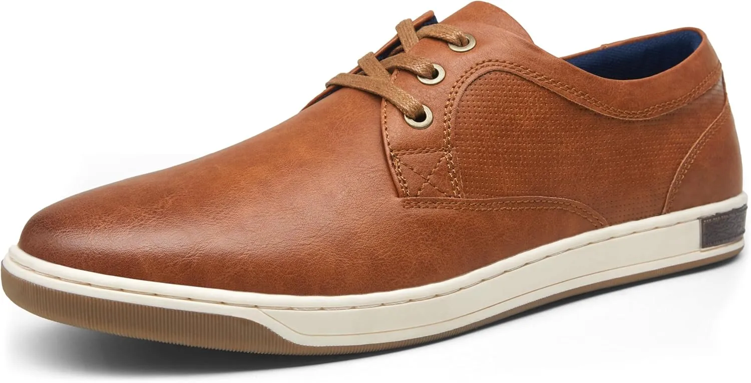 Vostey Men's Sneakers Fashion Casual Shoes Dress Sneaker Oxford Shoes