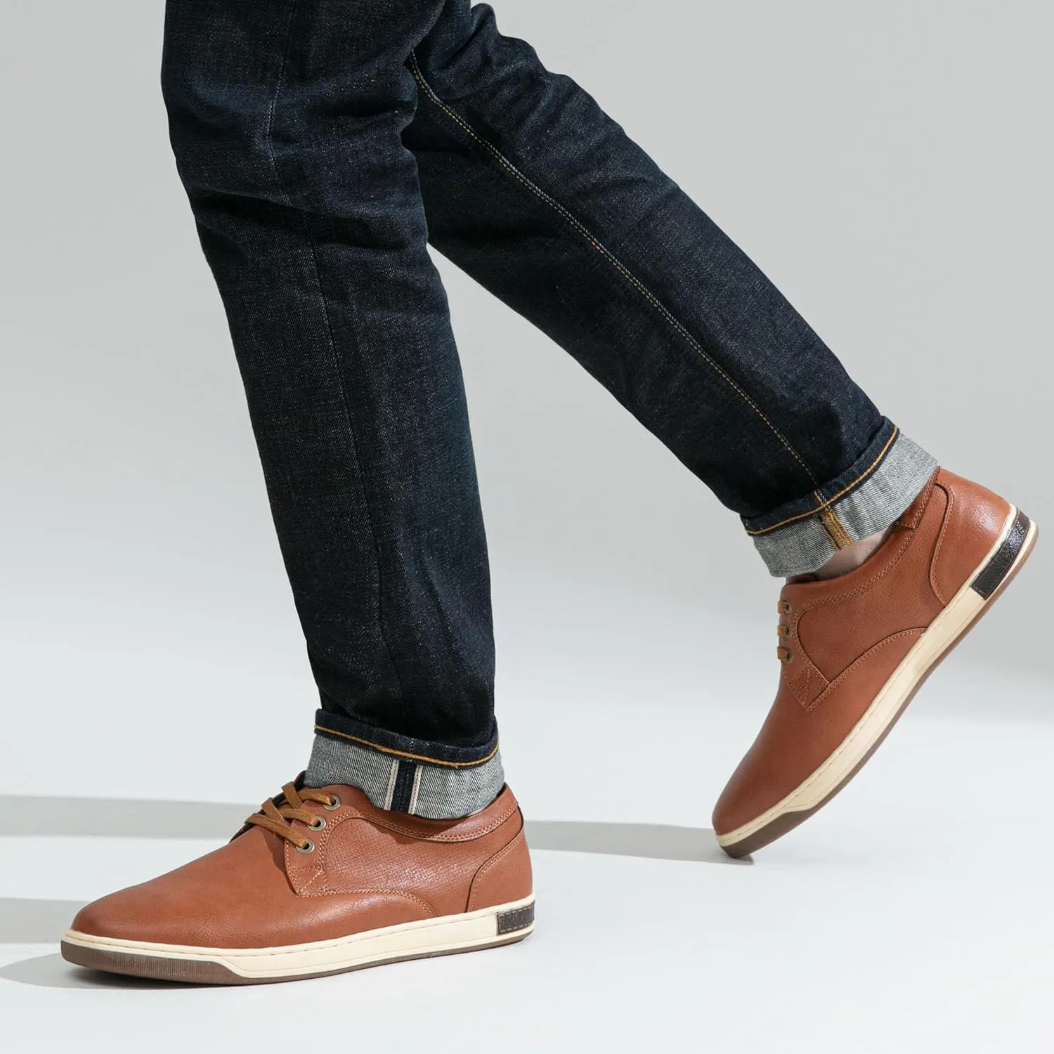 Vostey Men's Sneakers Fashion Casual Shoes Dress Sneaker Oxford Shoes