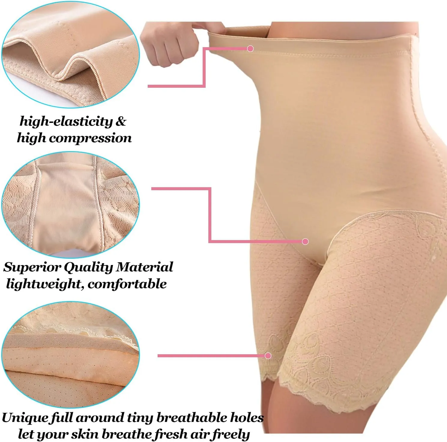 Women Waist Trainer Butt Lifter Shapewear Postpartum Girdle Body Shaper High Waist Tummy Control Panties Slimming Underwear