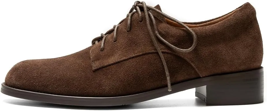 Women's Classic Lace-up Suede Oxford