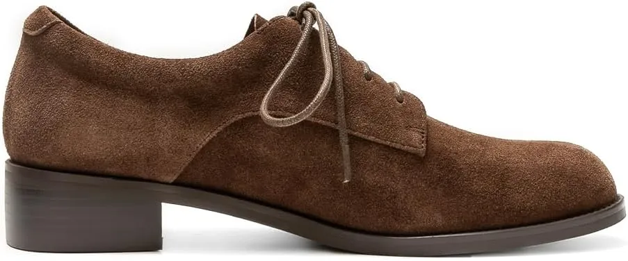 Women's Classic Lace-up Suede Oxford