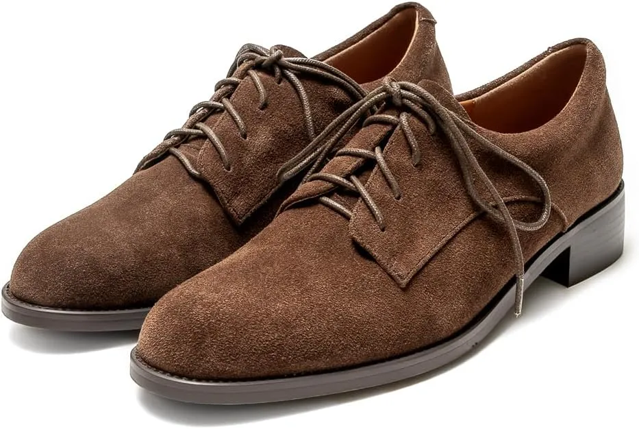 Women's Classic Lace-up Suede Oxford
