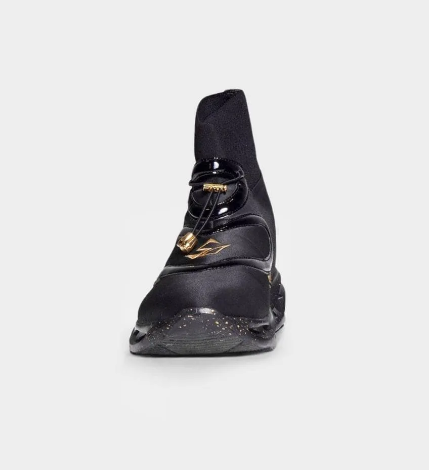 WOMENS LUXE CUSHIONED HIGH TOPS BLACKOUT