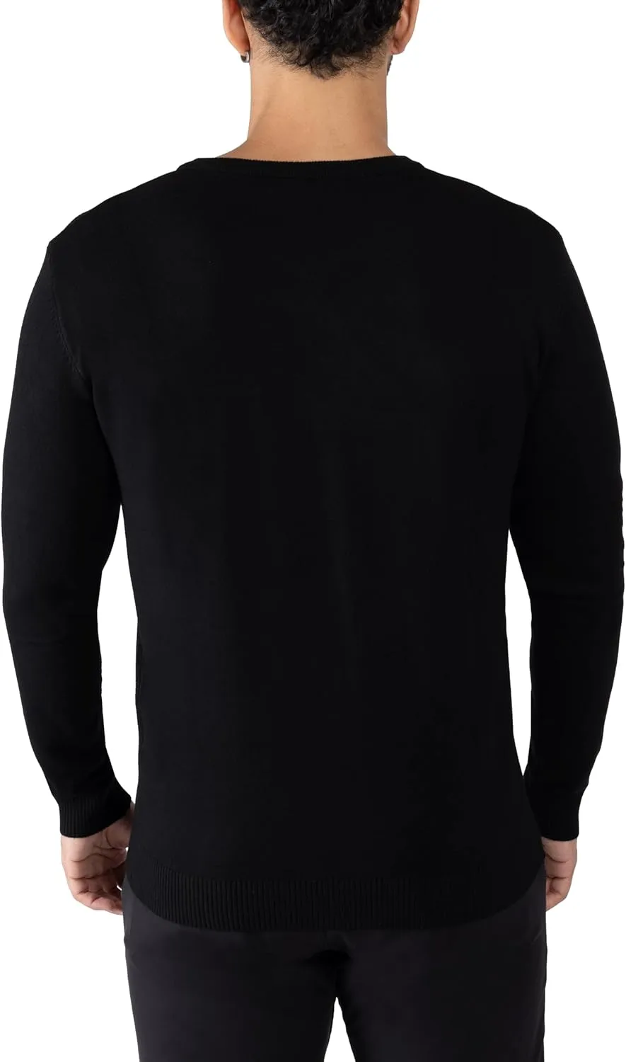 X RAY Mens V Neck Sweater, Basic Slim Fit Pullover, V-Neck Dress Sweater for Men Fall Winter (Available in Big & Tall)