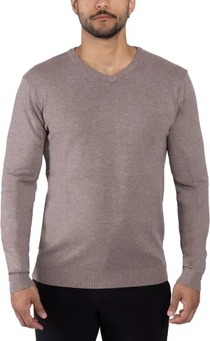 X RAY Mens V Neck Sweater, Basic Slim Fit Pullover, V-Neck Dress Sweater for Men Fall Winter (Available in Big & Tall)