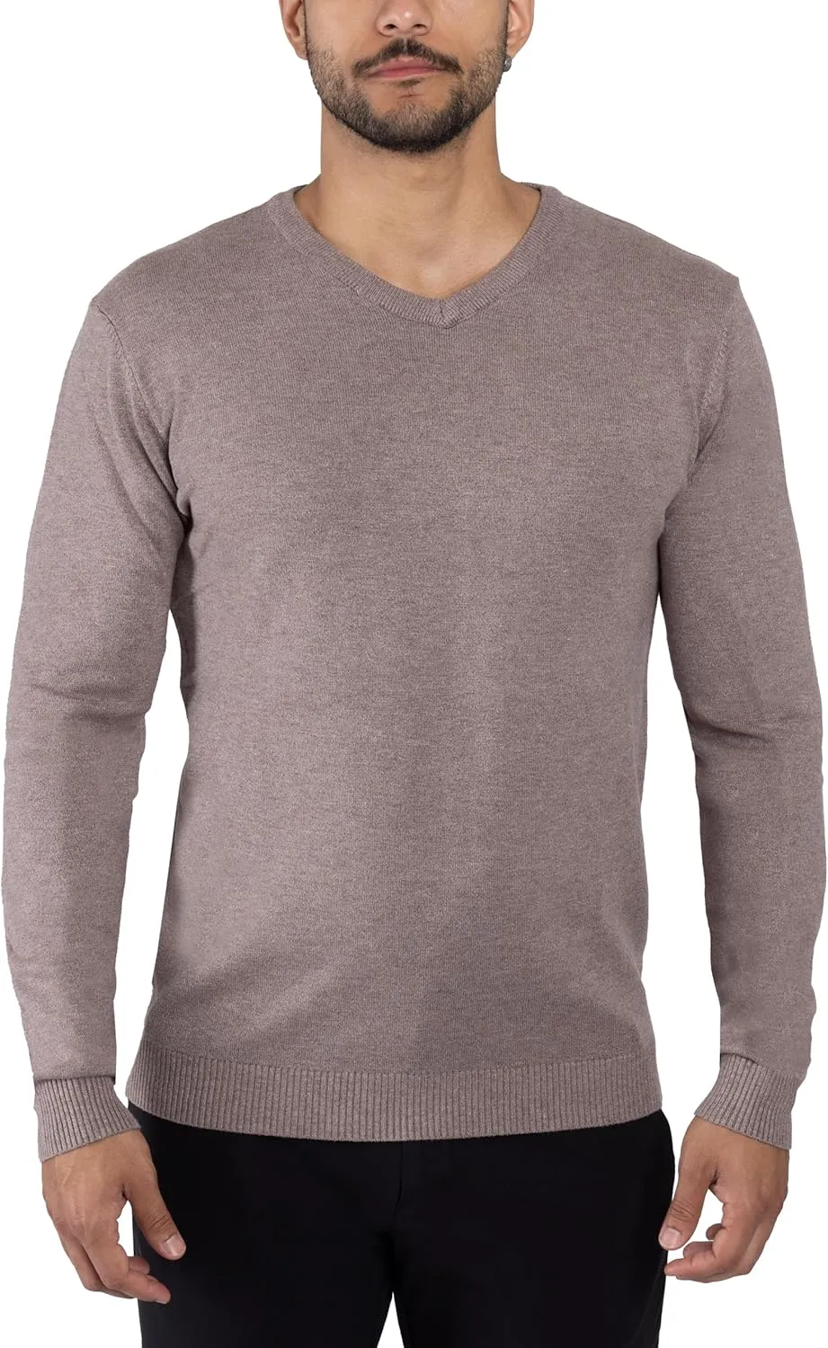 X RAY Mens V Neck Sweater, Basic Slim Fit Pullover, V-Neck Dress Sweater for Men Fall Winter (Available in Big & Tall)