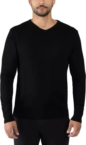 X RAY Mens V Neck Sweater, Basic Slim Fit Pullover, V-Neck Dress Sweater for Men Fall Winter (Available in Big & Tall)