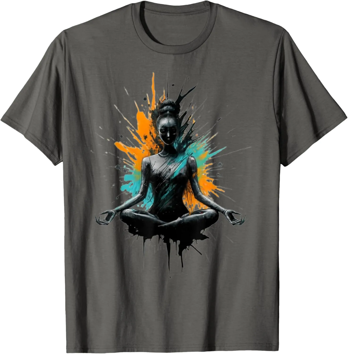 Yoga meditation motif, yoga training, yoga trainer-in love T-Shirt
